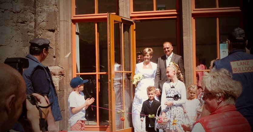 Ja-Wort am Nordh&auml;user Rathaus (Foto: nnz-Archiv)