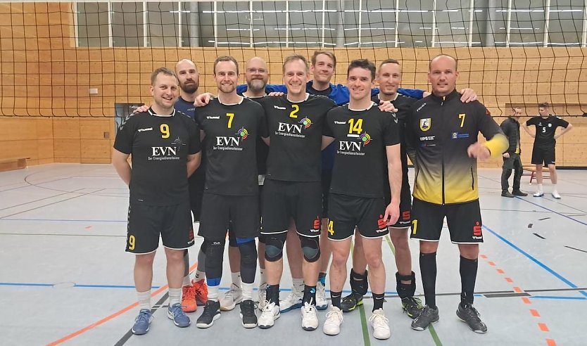 Th&uuml;ringens Vizemeister &Uuml;35: S&uuml;dharzer Volleyball Club (Foto: SVC)