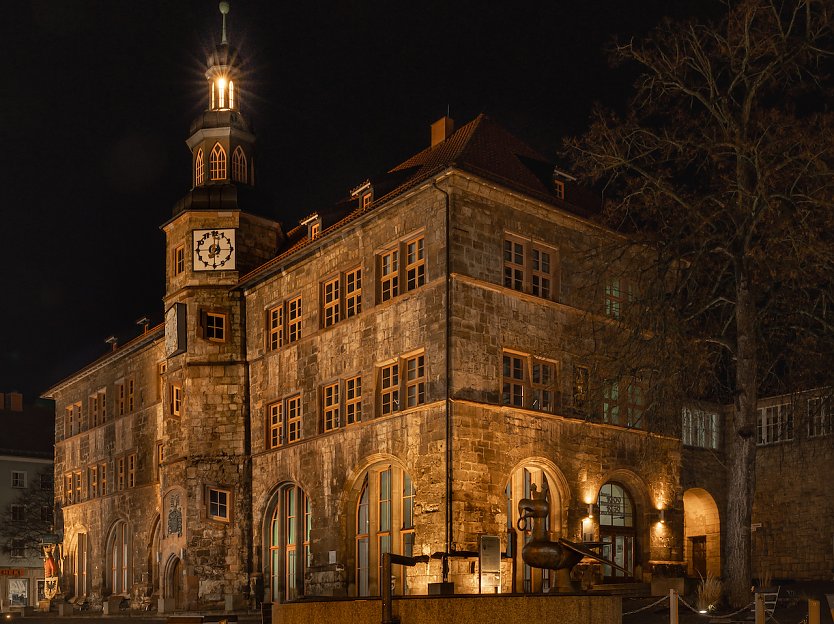 Nordhausen bei Nacht (Foto: Djamel Sakhrouf)