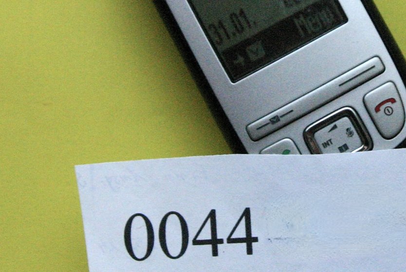 Achtung!!! Telefonbetrug (Foto: privat )