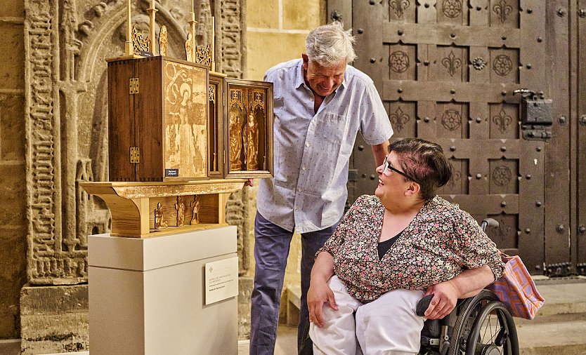 Auch das Museum St. Marien verfügt über einen neuen, barrierearmen Zugang (Foto: Florian Trykowski) Auch das Museum St. Marien verfügt über einen neuen, barrierearmen Zugang (Foto: Florian Trykowski)