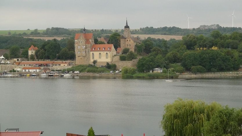 Blick auf das Schloss in Seeburg (Foto: U. Zaspel)