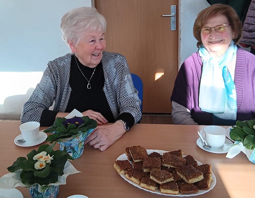 Feier im Seniorentreff in Jecha (Foto: Wolfgang Dittrich)