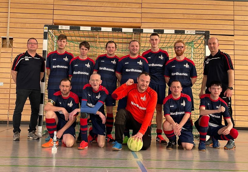 Fu&szlig;baller der Nordth&uuml;ringer Lebenshilfe siegen beim Cup an der Leinequelle (Foto: Nordth&uuml;ringer Lebenshilfe)