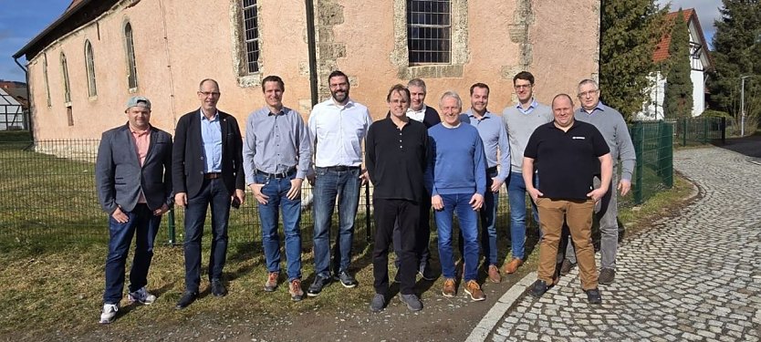 Die Mitglieder der Projektgruppe (Foto: Gemeinde Haynrode)