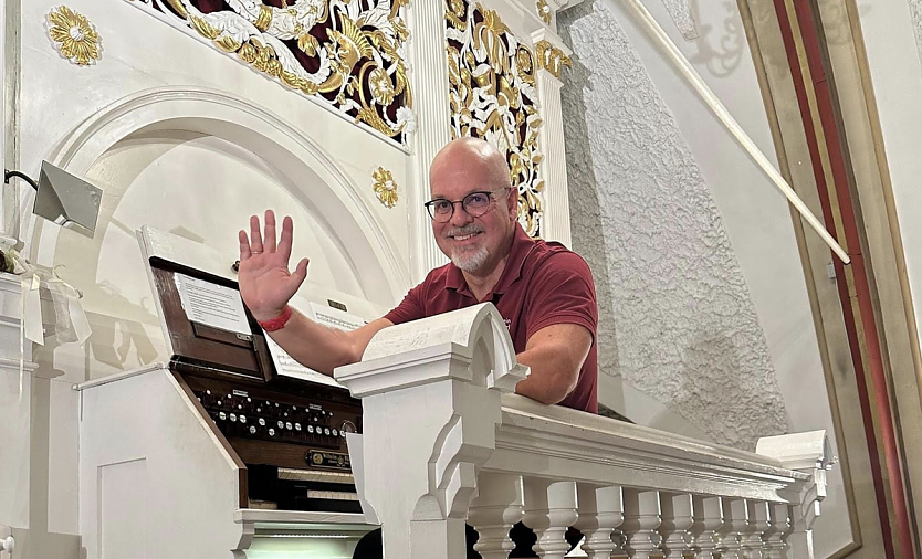 Organist Christian Kropp (Foto: C. Kropp)