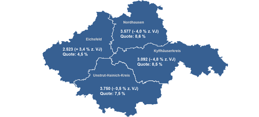 Arbeitsmarkt im M&auml;rz (Foto: Agentur f&uuml;r Arbeit Th&uuml;ringen Nord)