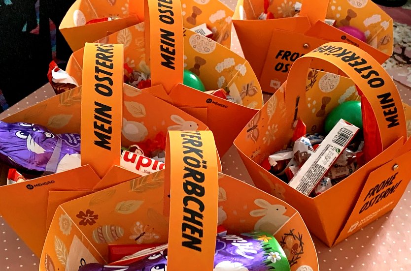 Osterkörbchen zur Ladenralley (Foto: ©Stadtverwaltung Nordhausen) Osterkörbchen zur Ladenralley (Foto: ©Stadtverwaltung Nordhausen)