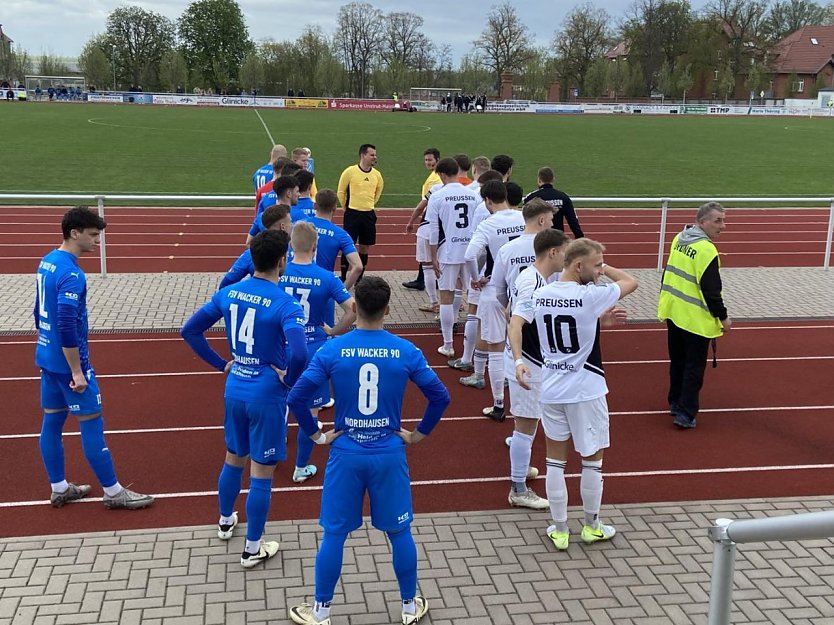 Heimsieg des FSV Preußen gegen Wacker Nordhausen (Foto: Benno Harbauer) Heimsieg des FSV Preußen gegen Wacker Nordhausen (Foto: Benno Harbauer)