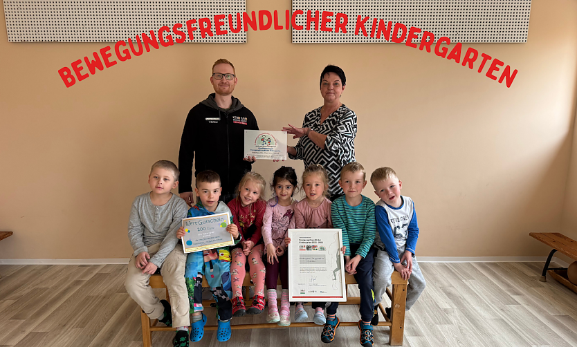 Die Wipperb&auml;ren sind bewegungsfreundlich (Foto: KSB Nordhausen)