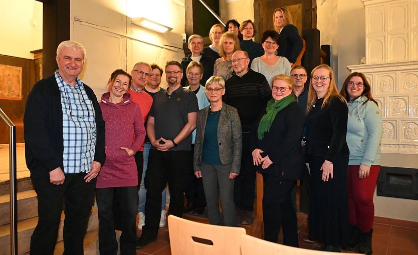 Die Gr&uuml;ndungsmitglieder des F&ouml;rdervereins (Foto: P.Kosiol)