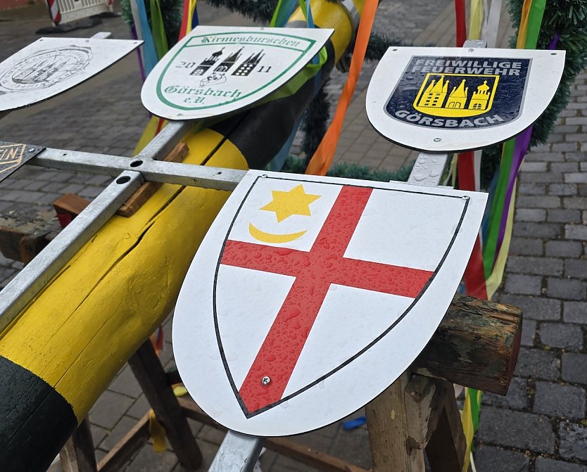 Maibaum in G&ouml;rsbach (Foto: S.John)