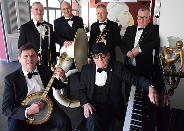 Die Old Time Memory Jazzband spielt f&uuml;r den guten Zweck (Foto: Haus Geborgenheit)