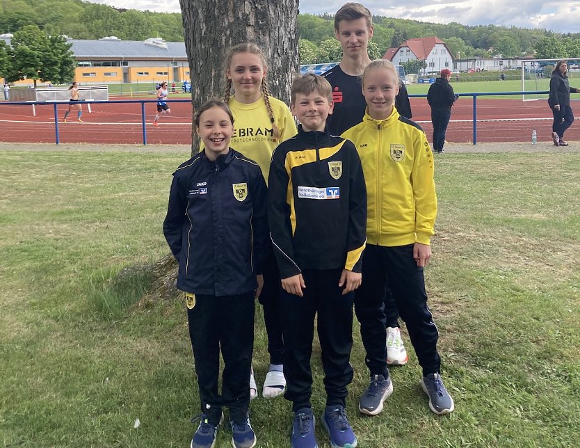 Athleten des LV Altstadt in doppeltem Einsatz (Foto: K.Rotter)