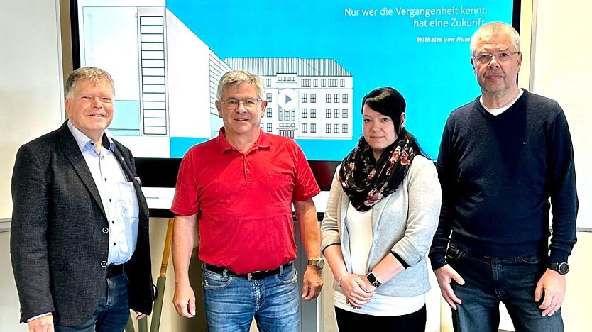 Von links: Achit T&ouml;lle, Volker Vogt, Cathleen Joiko und Rainer Sturm (Foto: privat)