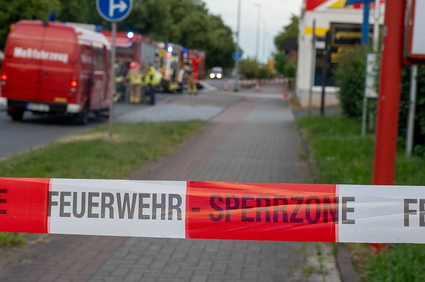 Feuerwehren im Einsatz (Foto: S.Tetzel)