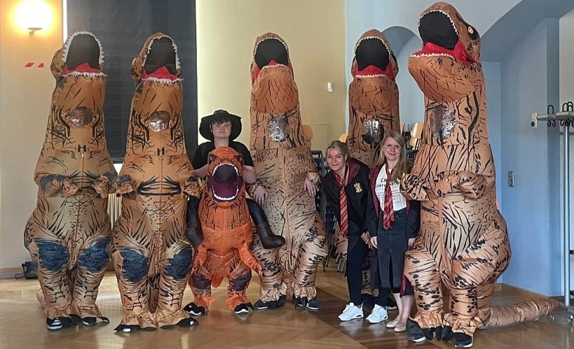 Zauberei in der Regelschule Heringen (Foto: K.Seifert)