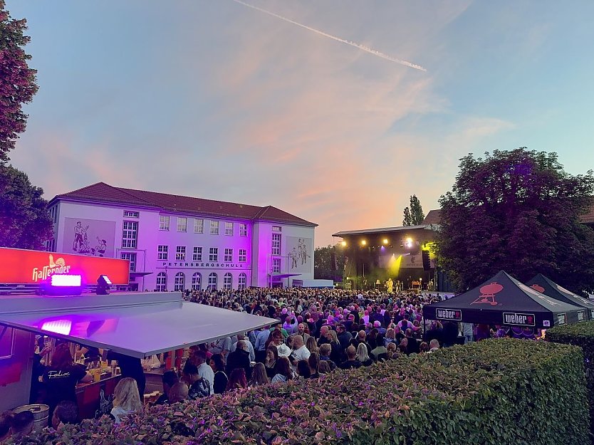 B&uuml;hne auf dem Petersberg (Foto: Stadtverwaltung Nordhausen)