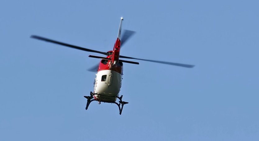 Christoph 37 konnte wieder "Nach Hause" fliegen (Foto: nnz)