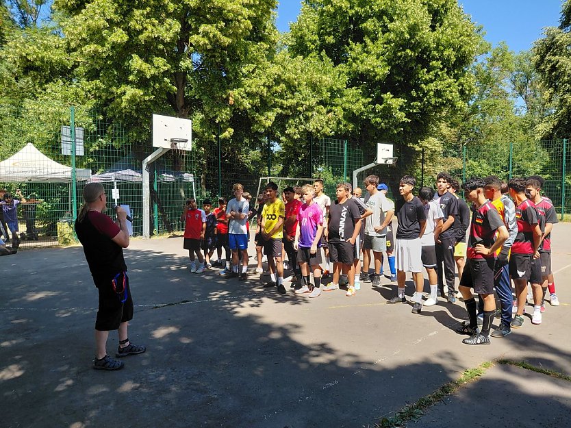 UHK-Streetsoccer-Cup am Neuen Ufer in M&uuml;hlhausen (Foto: Markus Fromm)