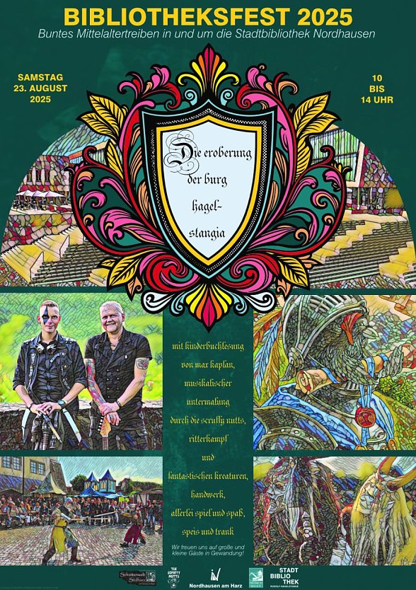 Bibliotheksfest 2025 (Foto: Stadt Nordhausen)