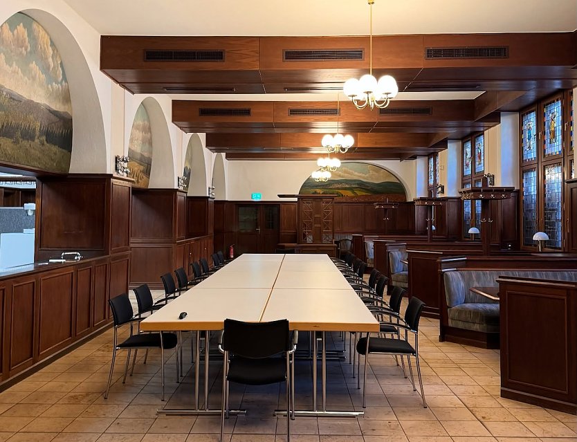 Ratskeller als Sitzungszimmer (Foto: Stadtverwaltung Nordhausen )