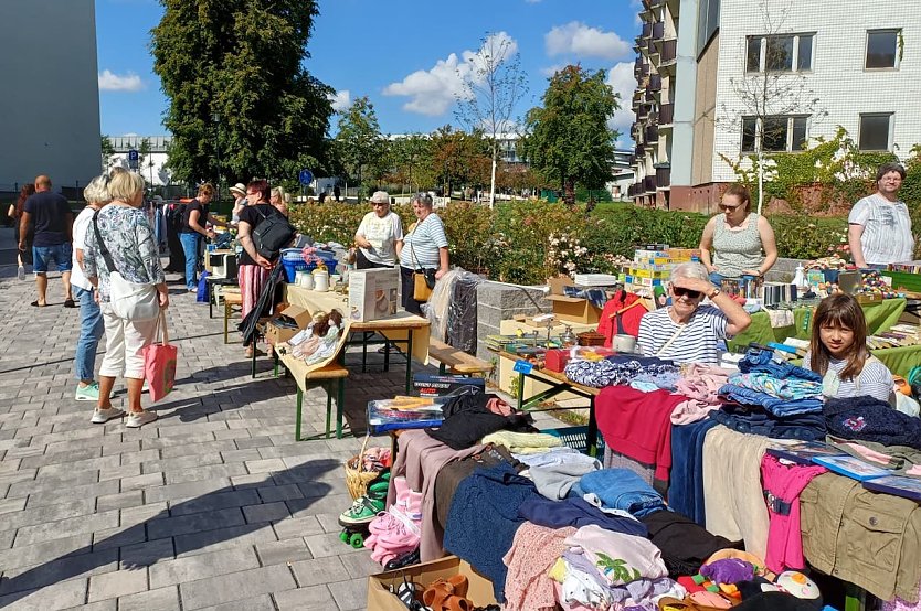 Flohmarkt in Leinefelde (Foto: Markus Friedrich)