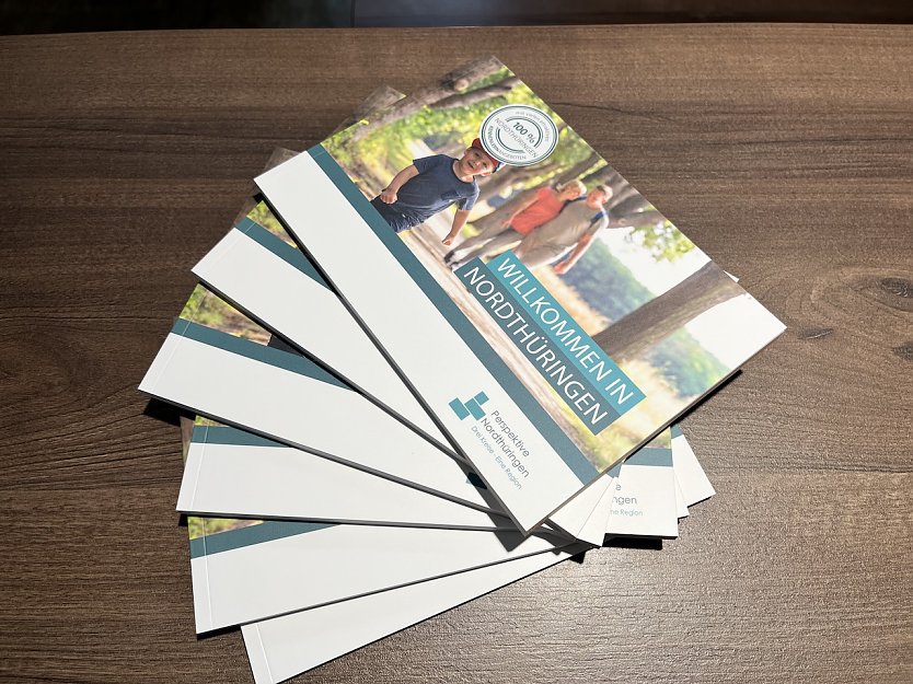 Willkommensbrosch&uuml;re f&uuml;r Nordth&uuml;ringen (Foto: Regionalmanagement Nordth&uuml;ringen)