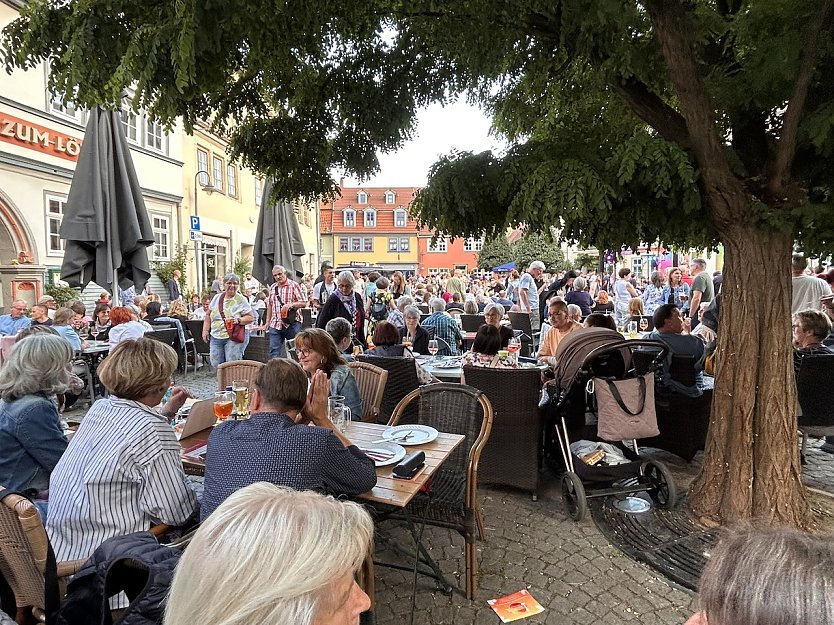 Stimmungsvolle Abende in der Bad Langensalzaer Innenstadt (Foto: KTL)