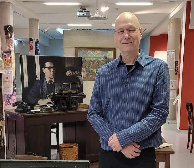 Kurator Nico Schluter (Foto: Stadt Nordhausen)