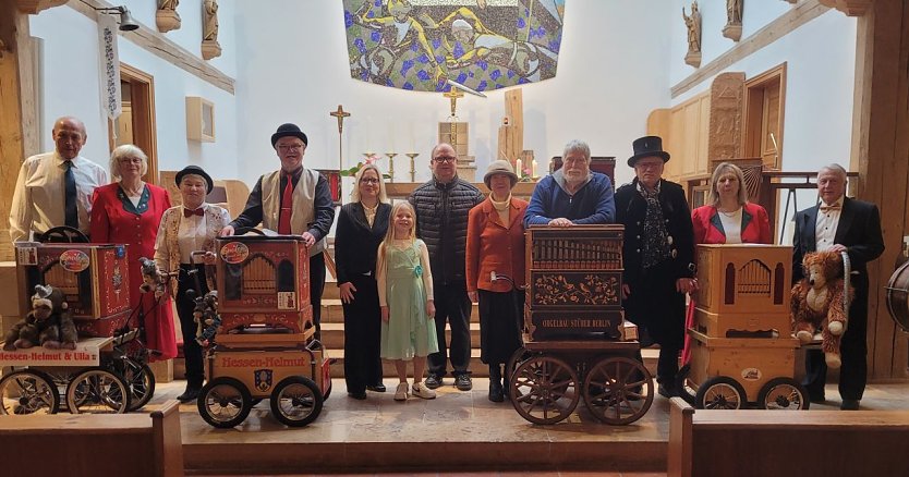 3. Drehorgelkonzert in der renovierten Kirche St. Dionysius (Foto: Wilhelm Reimann)