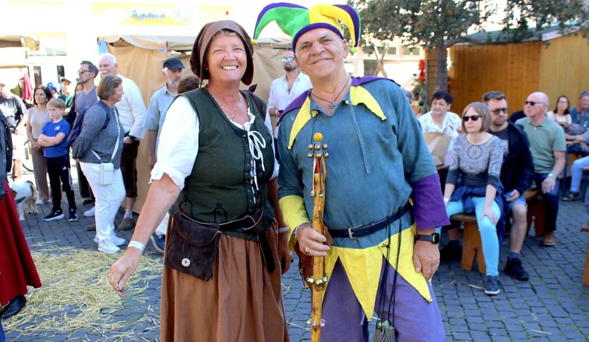 Freude beim 31.Mittelalterstadtfest in Bad Langensalza (Foto: Eva Maria Wiegand) Freude beim 31.Mittelalterstadtfest in Bad Langensalza (Foto: Eva Maria Wiegand)