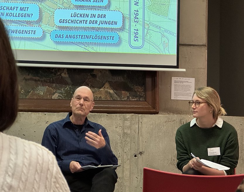 Im Gespräch: Nico Schluter und Alisa Behrens (Foto: Stadtverwaltung Nordhausen ) Im Gespräch: Nico Schluter und Alisa Behrens (Foto: Stadtverwaltung Nordhausen )