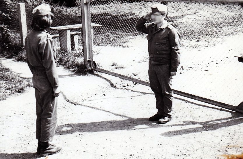 GST-Lager Tambach-Dietharz im Jahr 1973 (Foto: privat)