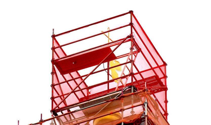 Bekr&ouml;nung der Marktkirche in Bad Langensalza (Foto: Eva Maria Wiegand)