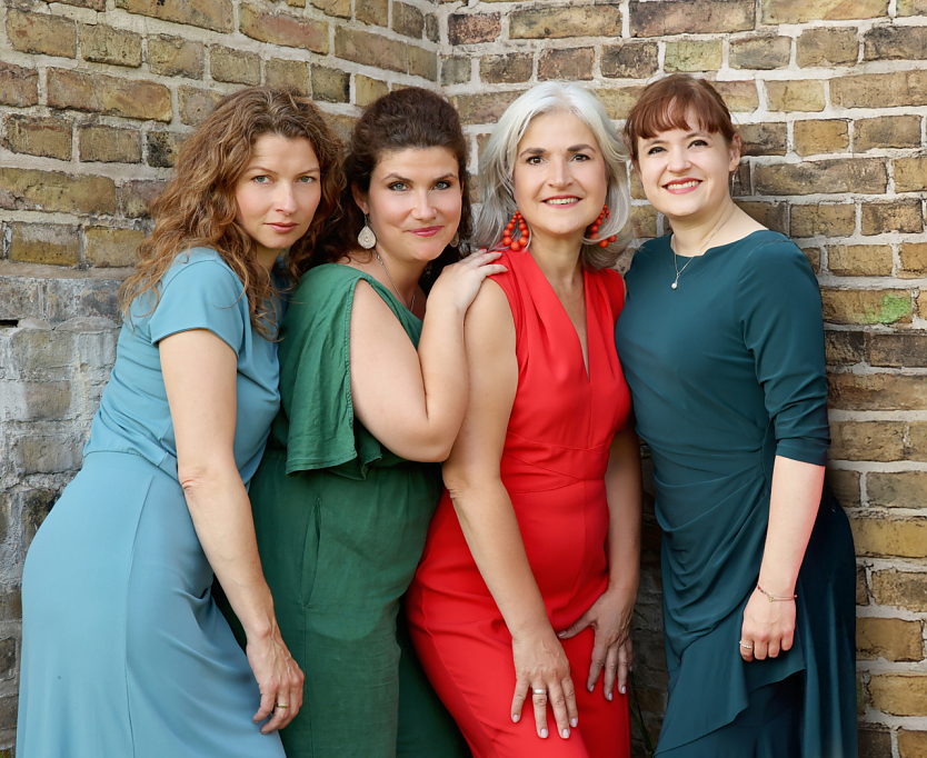 Das Vokalensemble Aquabella (Foto: Alfred Hartung) Das Vokalensemble Aquabella (Foto: Alfred Hartung)