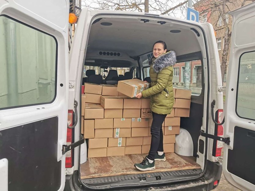 Ein voller Bus - das sieht man gern (Foto: AWW Helferkreis Nordhausen) Ein voller Bus - das sieht man gern (Foto: AWW Helferkreis Nordhausen)