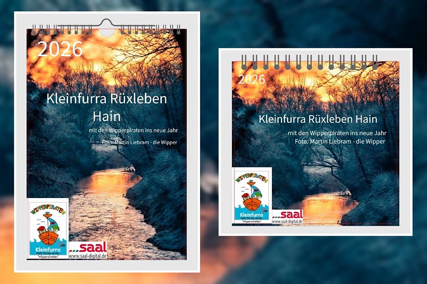 Die neuen Kalender der Wipperpiraten (Foto: Katharina Haubner )