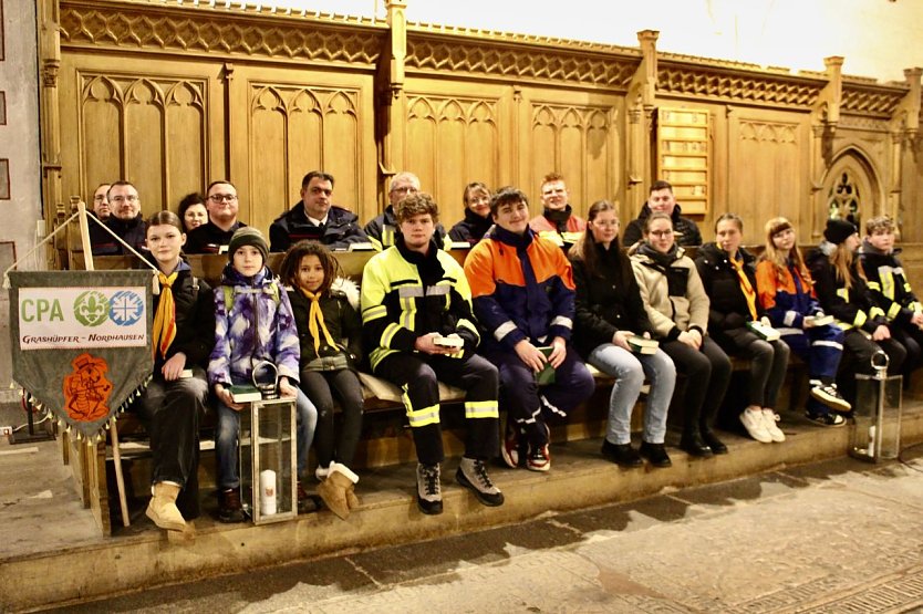 Kameraden des Katastrophenschutzes Nordhausen (Foto: Eva Maria Wiegand)