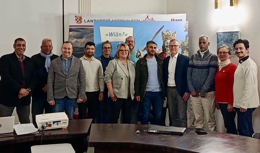 Der Nordh&auml;user Integrationsbeirat hat sich mit der Zukunft der Pflege in Nordth&uuml;ringen befasst (Foto: Pressestelle Landratsamt)