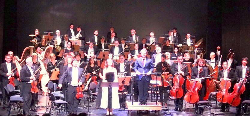 Das Loh-Orchester begeisterte beim 3. Sinfonierkonzert in Nordhausen. (Foto: Christel Laude)