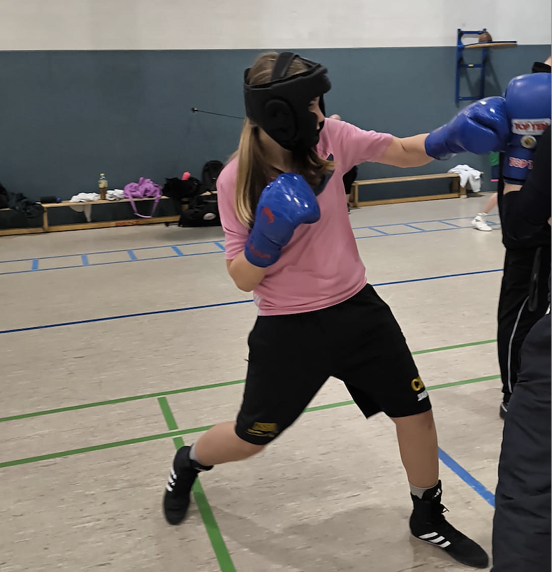 Clara beim Training (Foto: NSV)