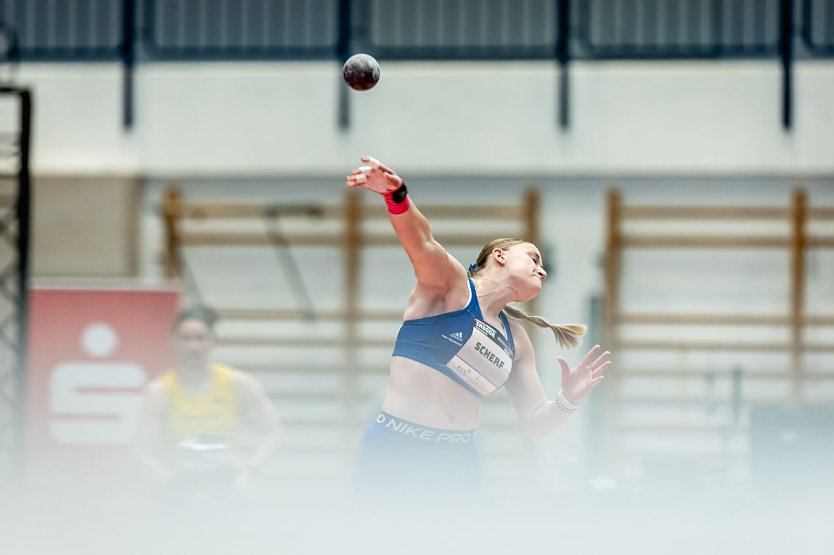Emily Scherf gewinnt bei der weiblichen U-20. (Foto: Christoph Keil) Emily Scherf gewinnt bei der weiblichen U-20. (Foto: Christoph Keil)