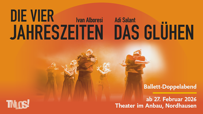 Plakat zum Ballett-Doppel am Theater Nordhausen (Foto: Theater Nordhausen)