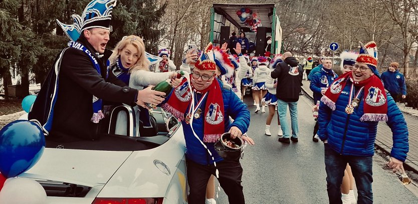 Karnevalsparty samt Umzug in Krimderode (Foto: agl)