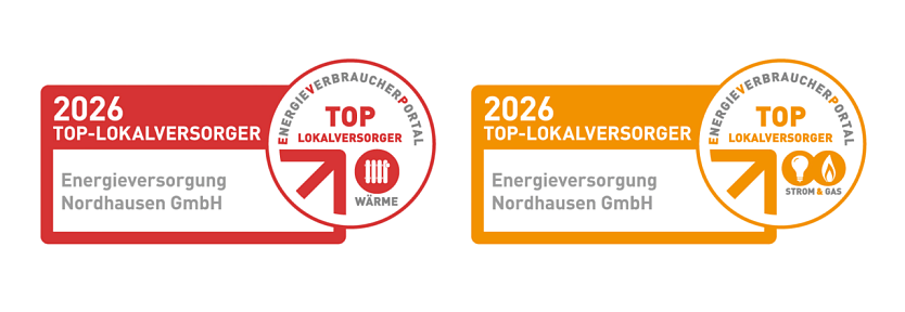 Die Energieversorgung Nordhausen wurde als Top-Lokalversorger 2026 in den Sparten Strom, Gas und Fernw&auml;rme ausgezeichnet. (Foto: EVN)