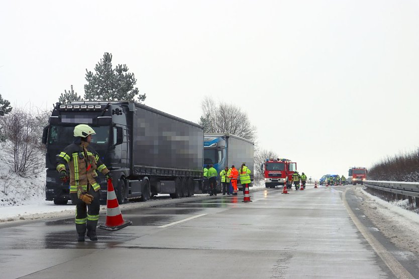 Einsatz der Heiligenst&auml;dter Feuerwehr am Rosenmontag (Foto: Feuerwehr Heiligenstadt)