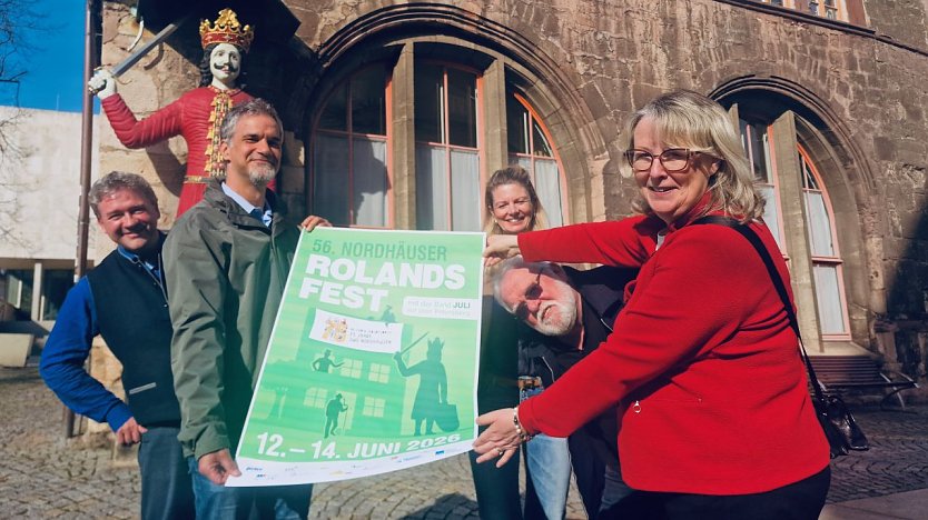 Im Rathaus wurden heute die Highlights zum 56. Rolandsfest vorgestellt (Foto: agl)