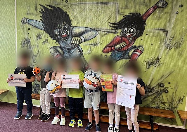 Die Bleicher&ouml;der "Knirpse" wurden wiederholt als Bewegungsfreundliche Kita ausgezeichnet (Foto: KSB)