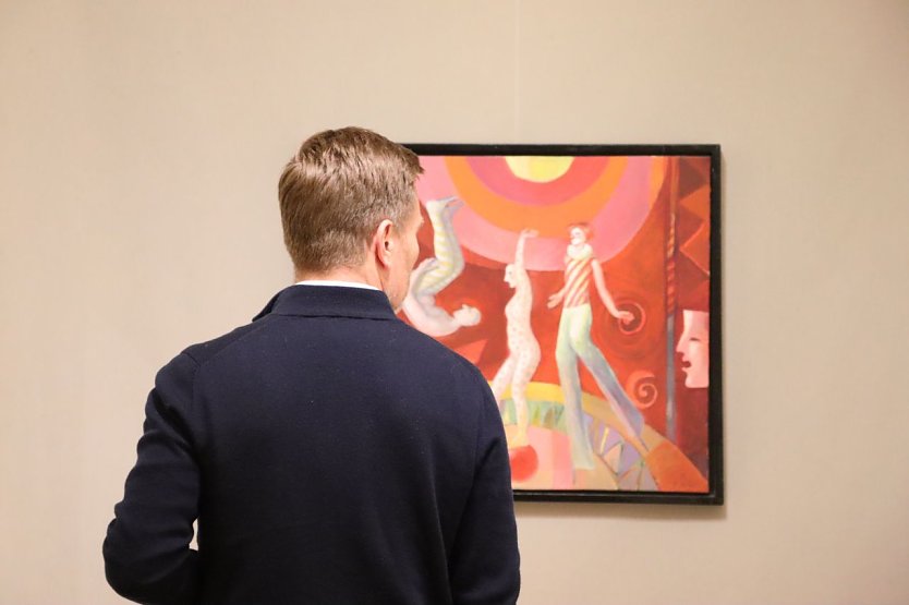 Vernissage der Clown-Ausstellung im Kunsthaus Meyenburg (Foto: Stadt Nordhausen)